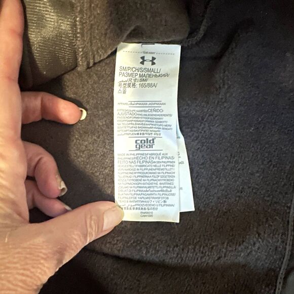 Under Armour Mens Storm Sweater Fleece zip up Small Cold Gear - Picture 5 of 8